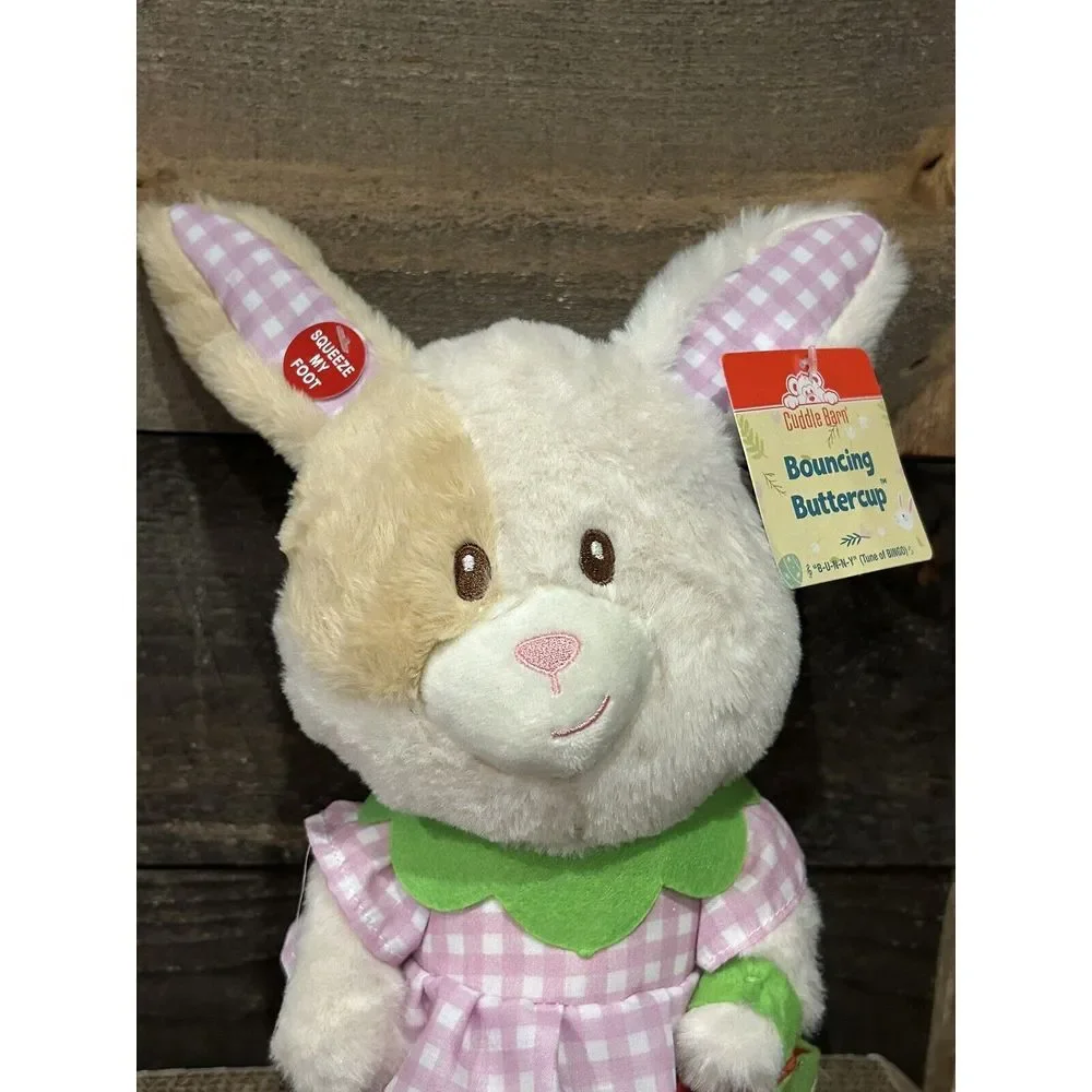 Cuddle Barn‎ Easter Animated Plush Toy  Bouncing Buttercup NEW